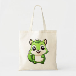 Schattige eekhoorn tote bag