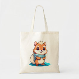 Schattige eekhoorn tote bag