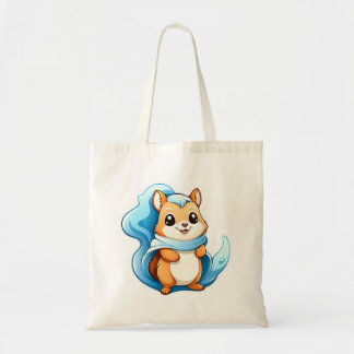 Schattige eekhoorn tote bag