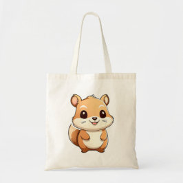 Schattige eekhoorn tote bag