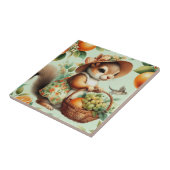  Schattige Eekhoornschilderij Tegeltje (Zijkant)