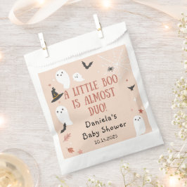 Schattige een beetje Boo Halloween Baby shower Bedankzakje