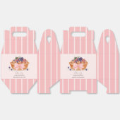 Schattige een beetje Cutie Pie Berry Bow Baby show Bedankdoosjes (Ongevouwen)