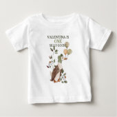 Schattige Een Gekke Gans Vintage 1e Eerste Verjaar (Voorkant)