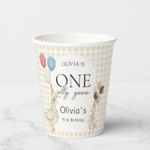 Schattige Een Gekke Goose Verjaardagsfeest