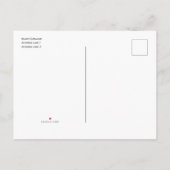 Schattige Een in een meloen, Baby Meisje Zomer 1e  Uitnodiging Briefkaart (Achterkant)