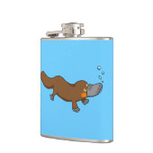 schattige eend heupfles (Links)