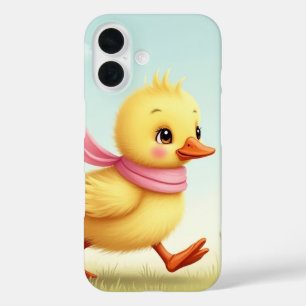 Schattige Eend met Sjaal iPhone / iPad hoesje