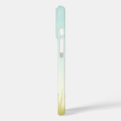 Schattige Eend met Sjaal iPhone / iPad hoesje (Achterkant / Links)