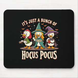 Schattige Eend Trio Hekserij Hocus Pocus Halloween Muismat