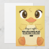 schattige eenden seksneutraal diaploterijkaarten kaart (Voorkant / Achterkant)