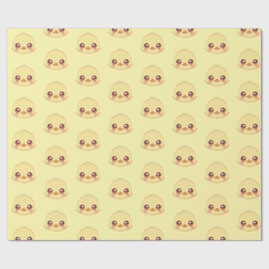 Schattige eendenwikkelpapier cadeaupapier (Vlak)