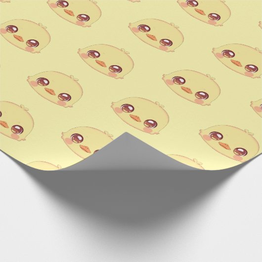 Schattige eendenwikkelpapier cadeaupapier (Hoek)