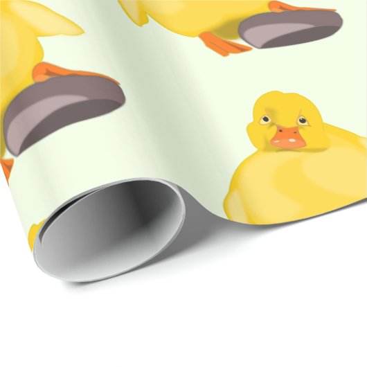 Schattige eendenwikkelpapier cadeaupapier (Rol Hoek)