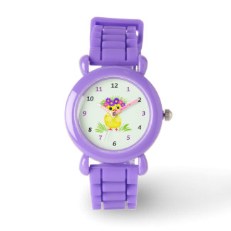 Schattige eendje horloge