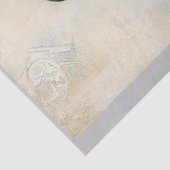 Schattige eendje in kleding Pet bril L8 Decoupage Tissuepapier (Detail)