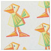 Schattige eendje of kuiken stof (Close Up)