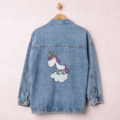 Schattige eenhoorn denim jacket (Hangar)