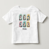 Schattige Eenhoorn Doodles Kinder Shirts (Voorkant)