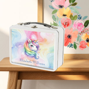 Schattige Eenhoorn met Rainbow Design voor Meisjes