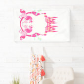 schattige eenhoorn spandoek (Insitu)