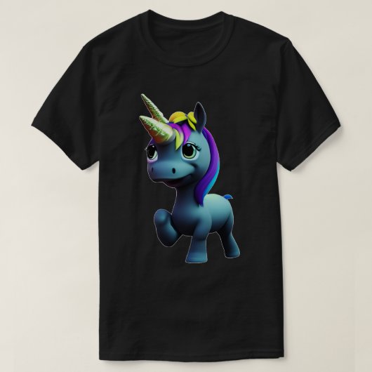 schattige eenhoorn t-shirt (Design voorkant)