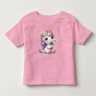 Schattige eenhoorn thema kinder shirts