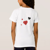 Schattige eenhoorn Valentijnsdag T-shirt (Achterkant)