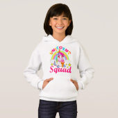 Schattige Eenhoorns Squad Regenboog Ijsje Meisjes (Voorkant volledig)