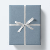 Schattige eenvoudig chambray blauw effect inpakpapier vel