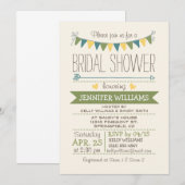 Schattige, eenvoudig, groen, geel, Blauwgroen Vrij Kaart (Voorkant / Achterkant)