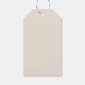 Schattige eenvoudig leuk Halloween feest Cadeaulabel (Achterkant)