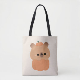 Schattige eenvoudig leuk Halloween feest Tote Bag