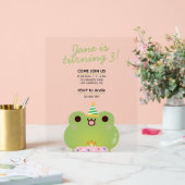 Schattige eenvoudig leuk verjaardagsfeestje acryl bord (Huwelijk)