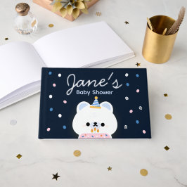 Schattige eenvoudig leuk verjaardagsfeestje gastenboek