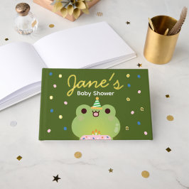 Schattige eenvoudig leuk verjaardagsfeestje gastenboek