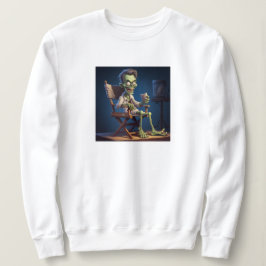 Schattige eenvoudig ontwerp Vrouwen zwart minnaar  Trui