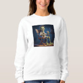 Schattige eenvoudig ontwerp Vrouwen zwart minnaar  Trui (Voorkant)