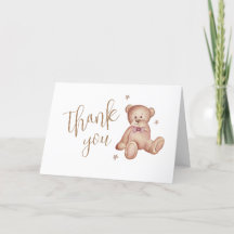 Schattige Eenvoudig Teddy Bear Star Baby shower