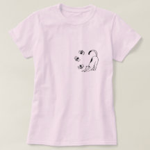Schattige Eenvoudige Roze Kat