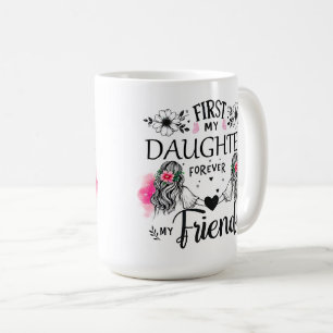 Schattige eerst mijn dochter wrap koffiemok
