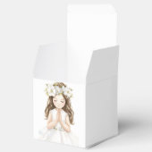 Schattige eerste heilige communie meisje bedankdoosjes (Geopend)