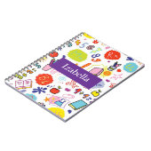 Schattige eerste schooldag notitieboek (Linkerzijde)