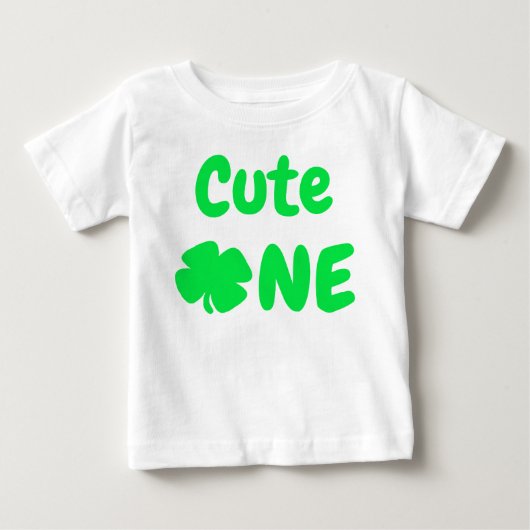Schattige eerste verjaardag St. Patrick's Day (Voorkant)