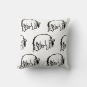 Schattige Eeyore Kussen (Voorkant)