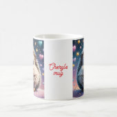 Schattige egel met sterren en harten koffiemok (Center)