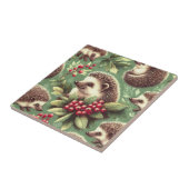 Schattige  egel patroon tegeltje (Zijkant)