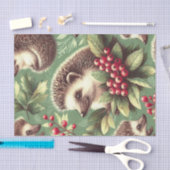 Schattige  egel patroon tissuepapier (Craft)