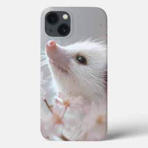 Schattige egel tussen de voorjaarsbloesems Case-Mate iPhone case