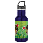 Schattige egel waterfles (Voorkant)